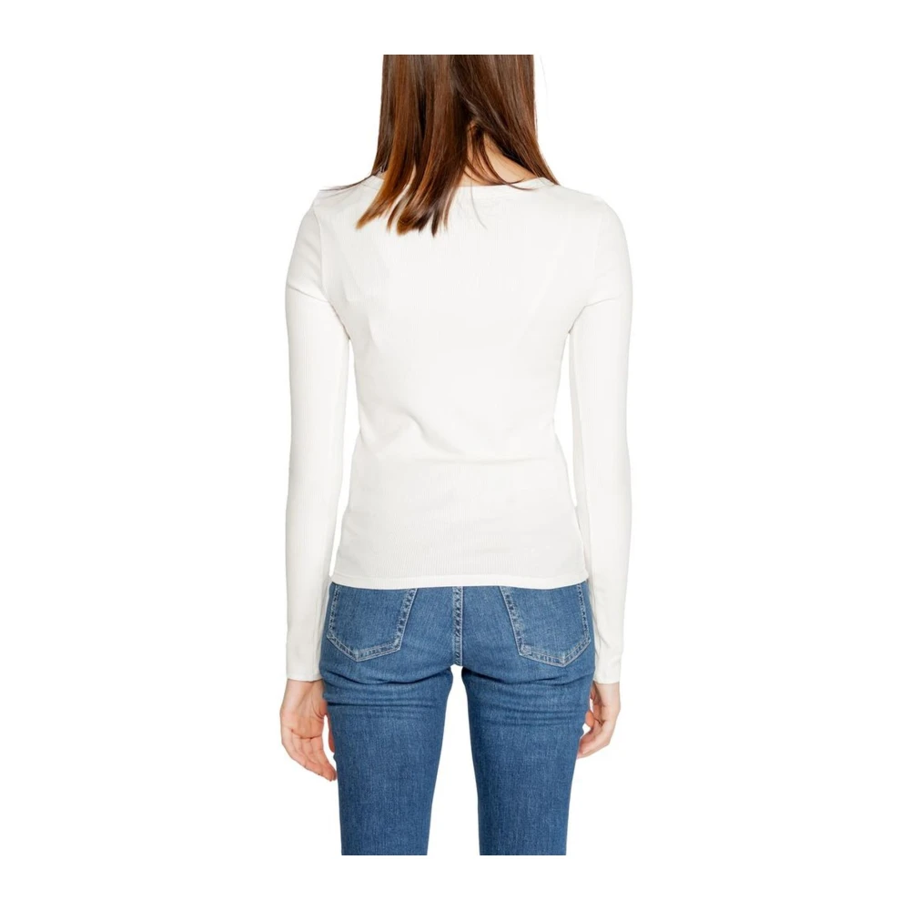 Guess Viscose Blend Tops & T-Shirts Beige Dames