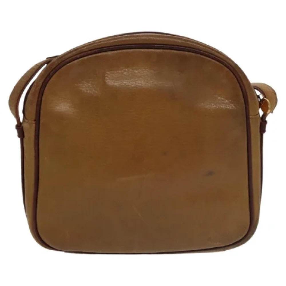Cartier Vintage Pre-owned Leather shoulder-bags Yellow Dames