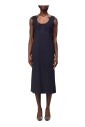 robe-midi-en-dentelle-bleue