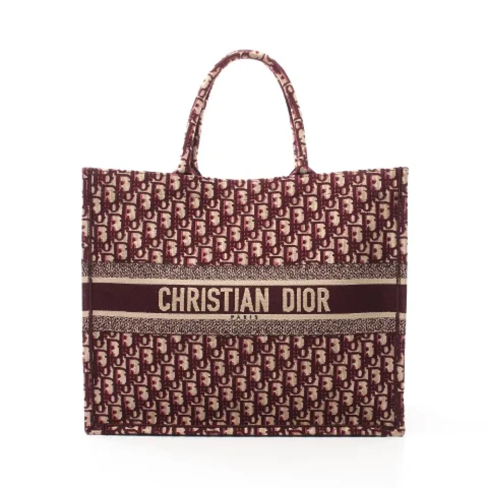 Dior Vintage Pre-owned Canvas totes Multicolor Dames