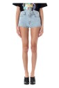jupe-en-denim-bleu-blanchi-couronne