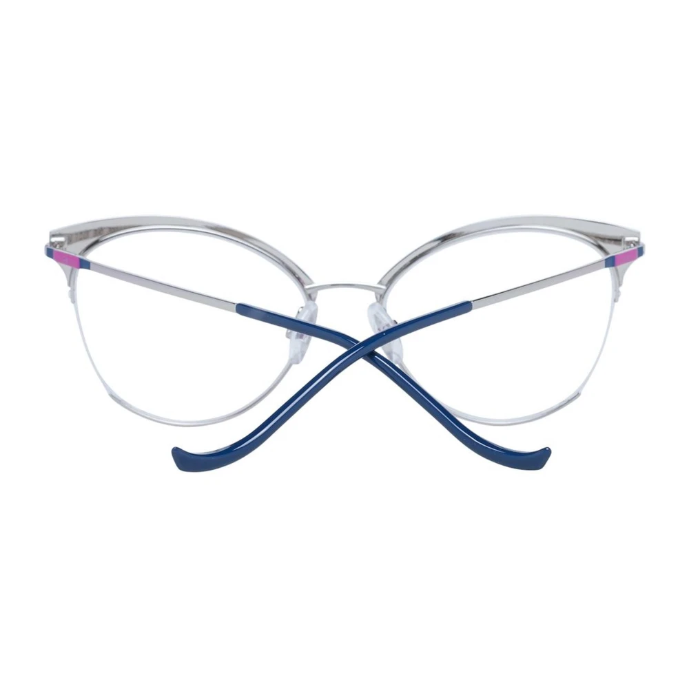 Ana Hickmann Paarse Cat Eye Metalen Optische Frames Purple Dames