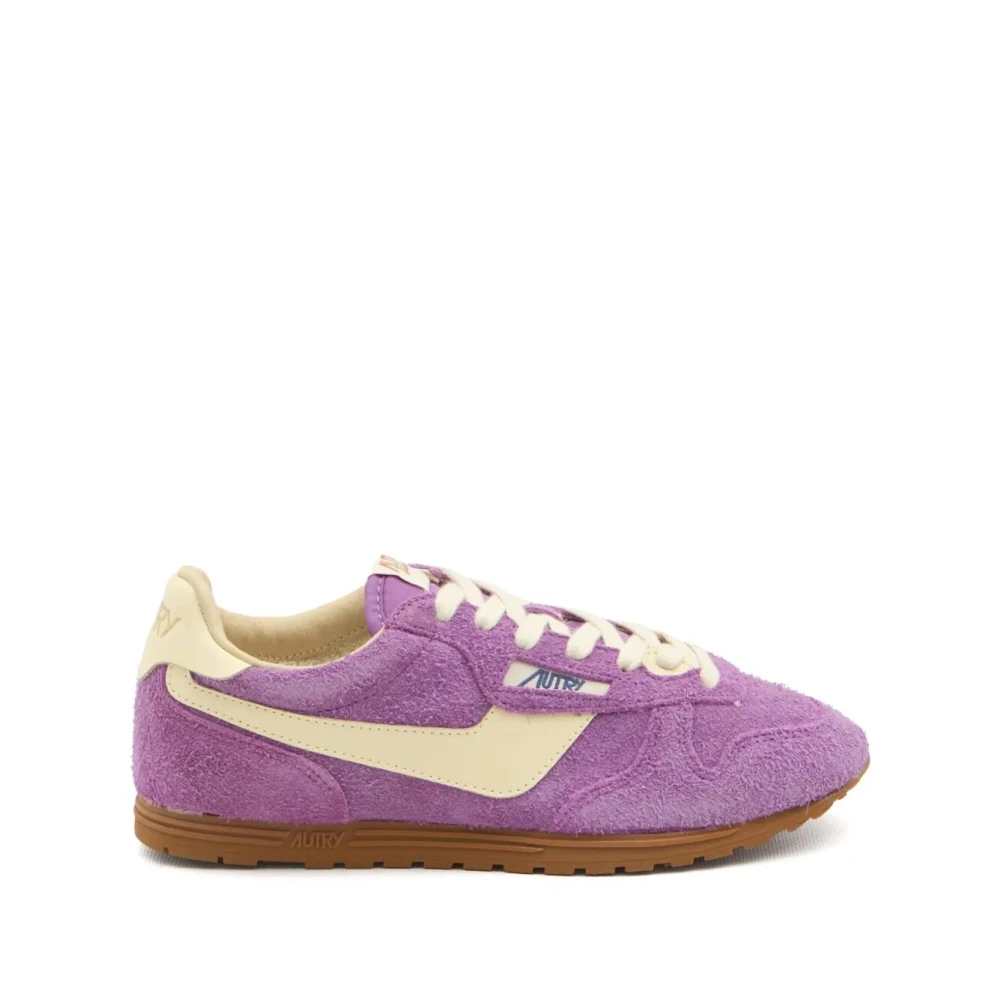 Autry Lage Top Damesneakers Dames Schoenen Paars