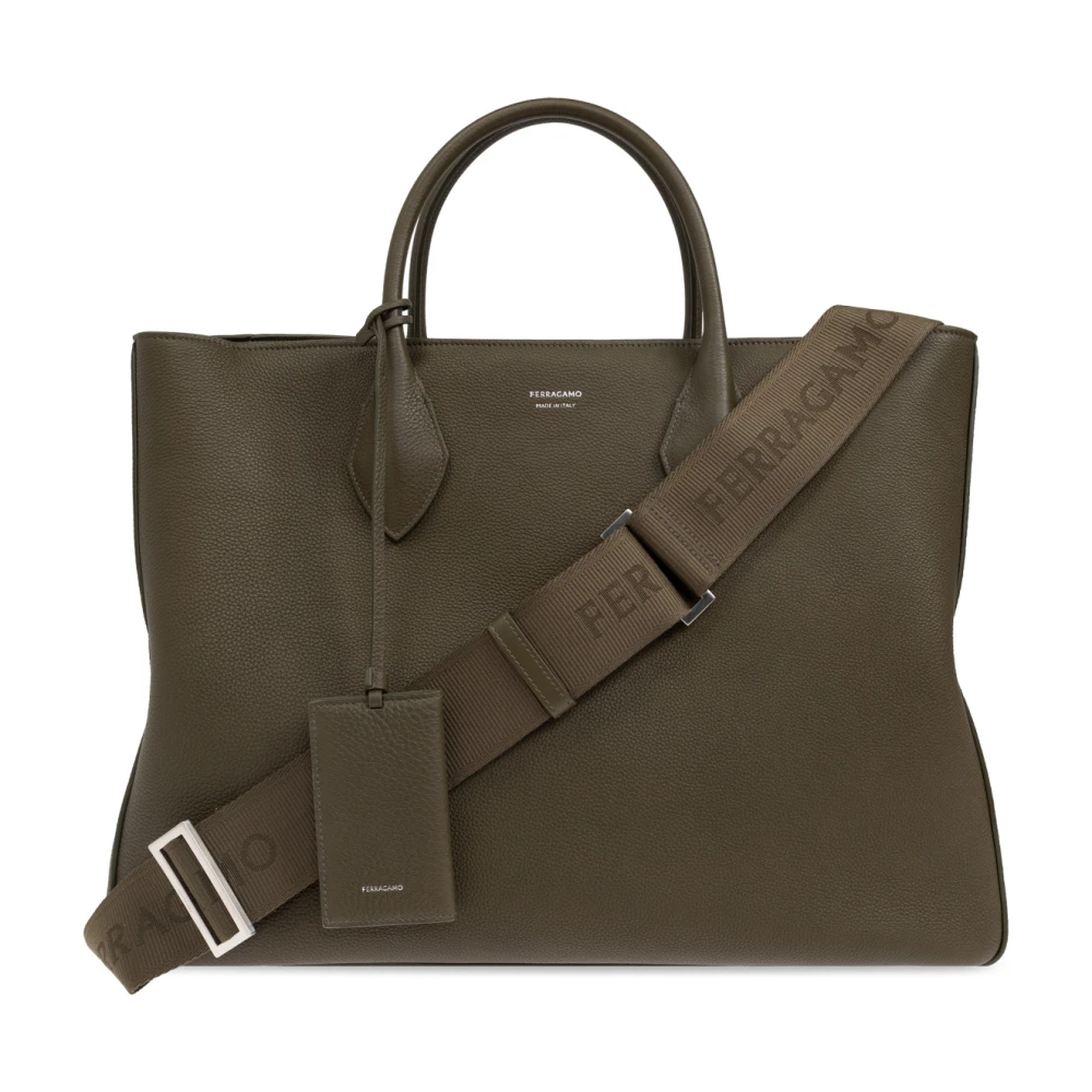 Salvatore Ferragamo Shopper type tas Green Heren