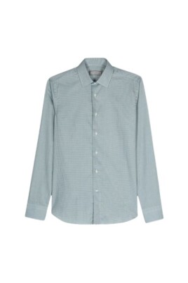green-checkered-cotton-shirt