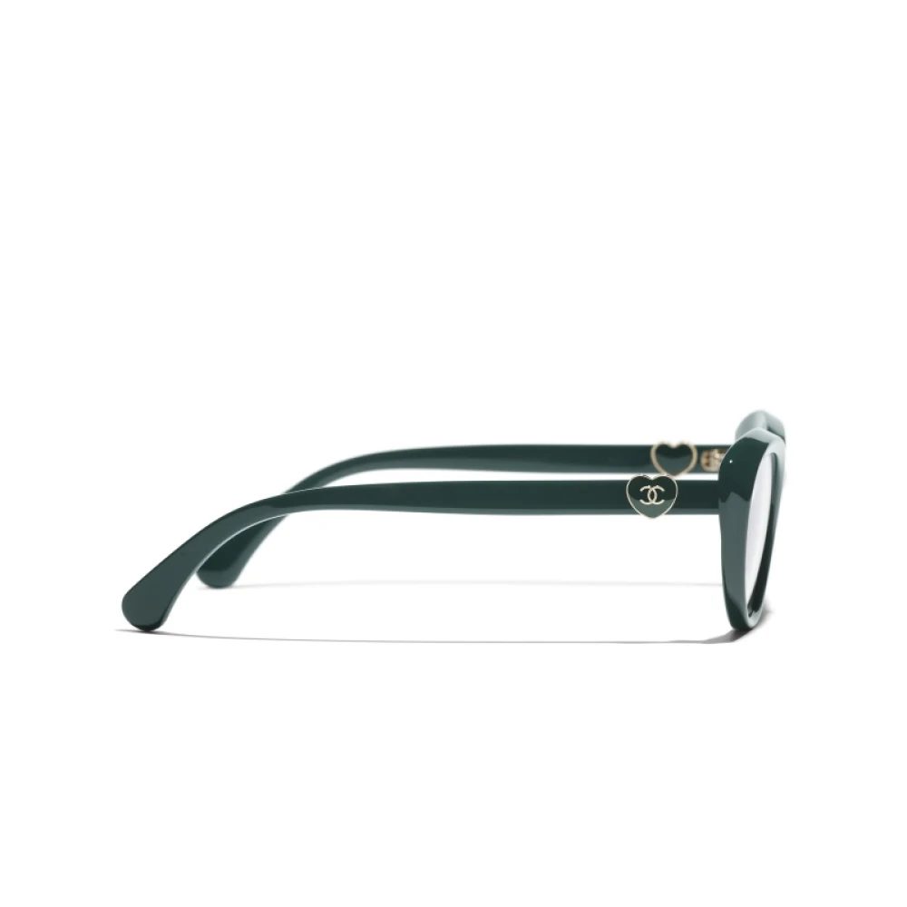Chanel Stijlvolle Correctiebril Green Dames