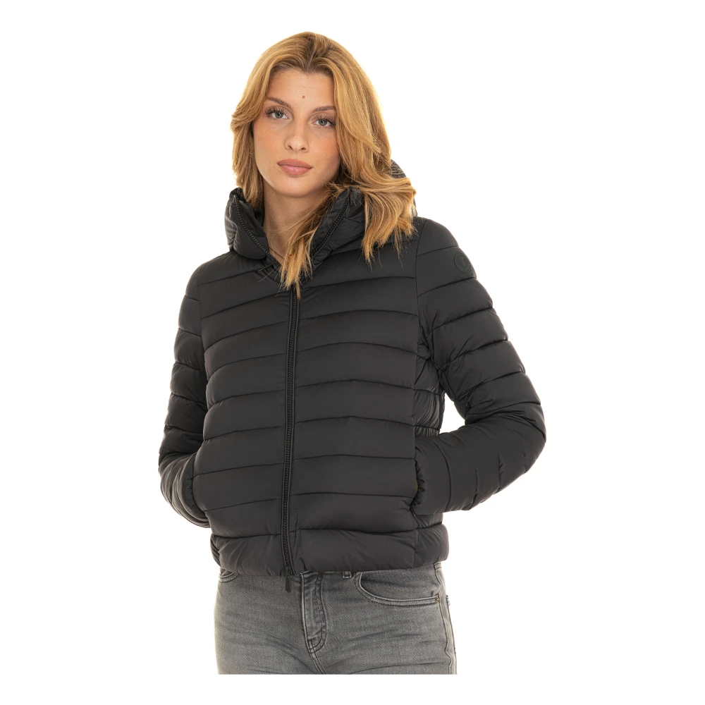 Save The Duck Pufferjas voor Mannen en Vrouwen Black Dames