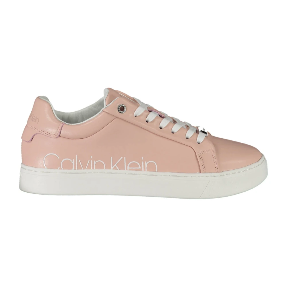 Calvin Klein Women's Pink Sporty Sneakers