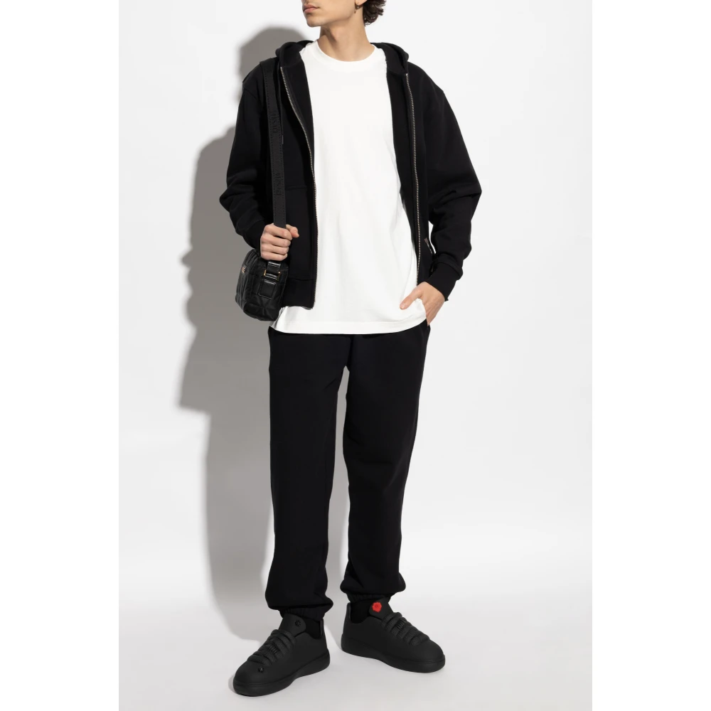 Burberry Katoenen sweatpants Black Heren
