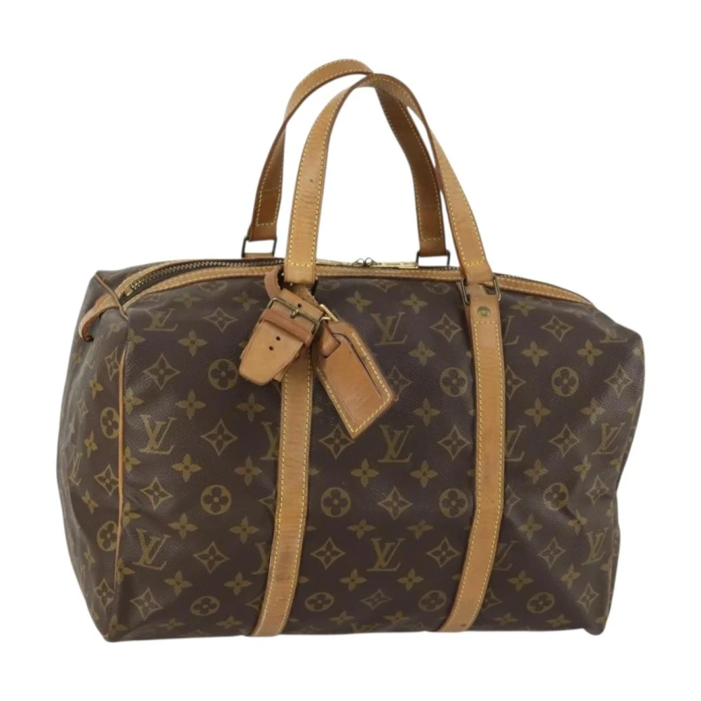 Louis Vuitton Vintage Donna Marrone Pre-Owned Vintage Monogram Canvas Travel Duffle Bag