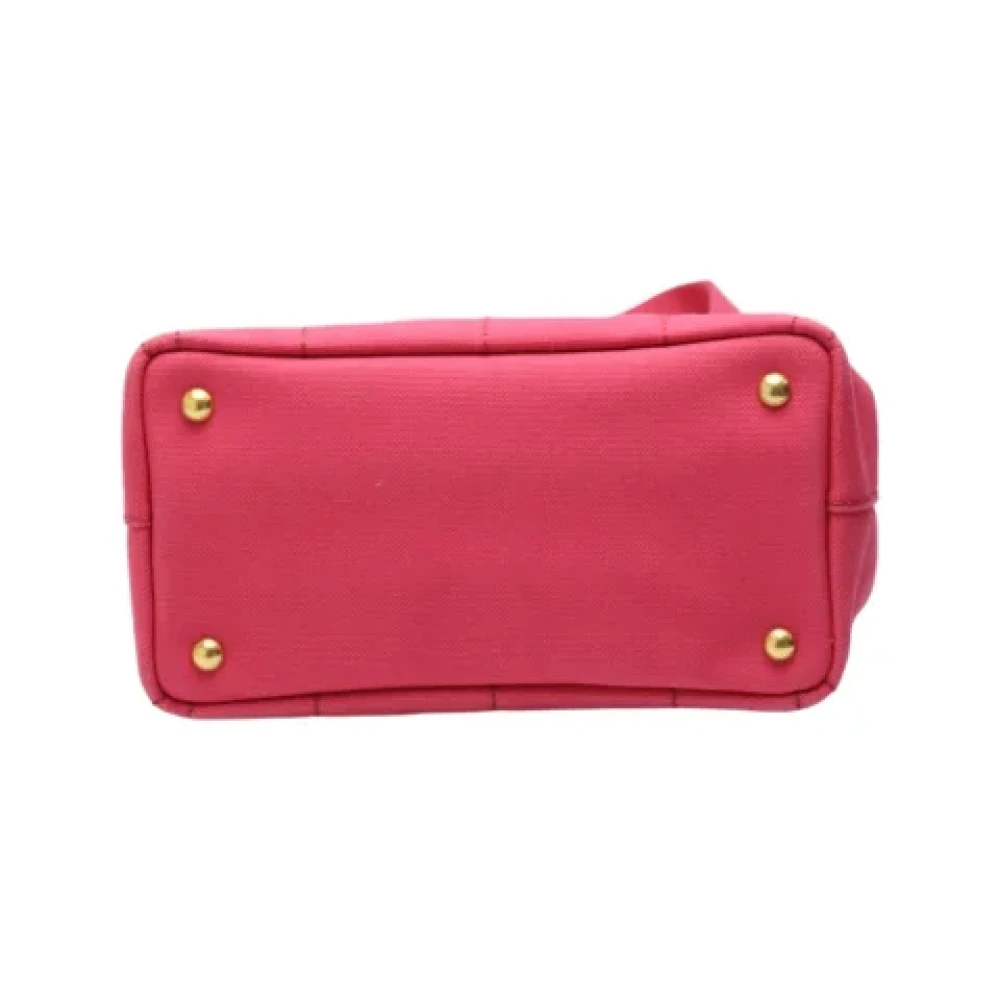 Prada Vintage Pre-owned Fabric totes Pink Dames