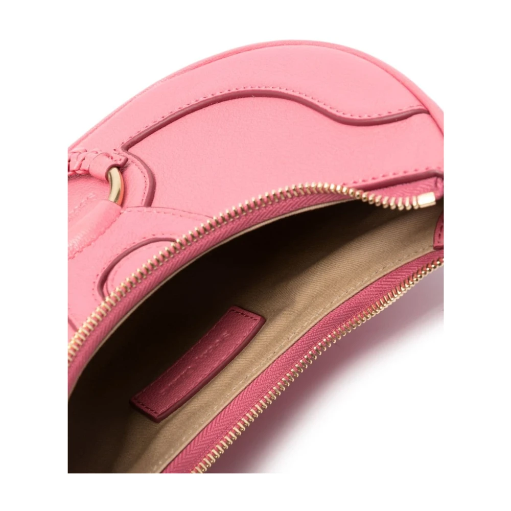 See by Chloé Flamingo Roze Geitenleren Top Handvat Tas Pink Dames