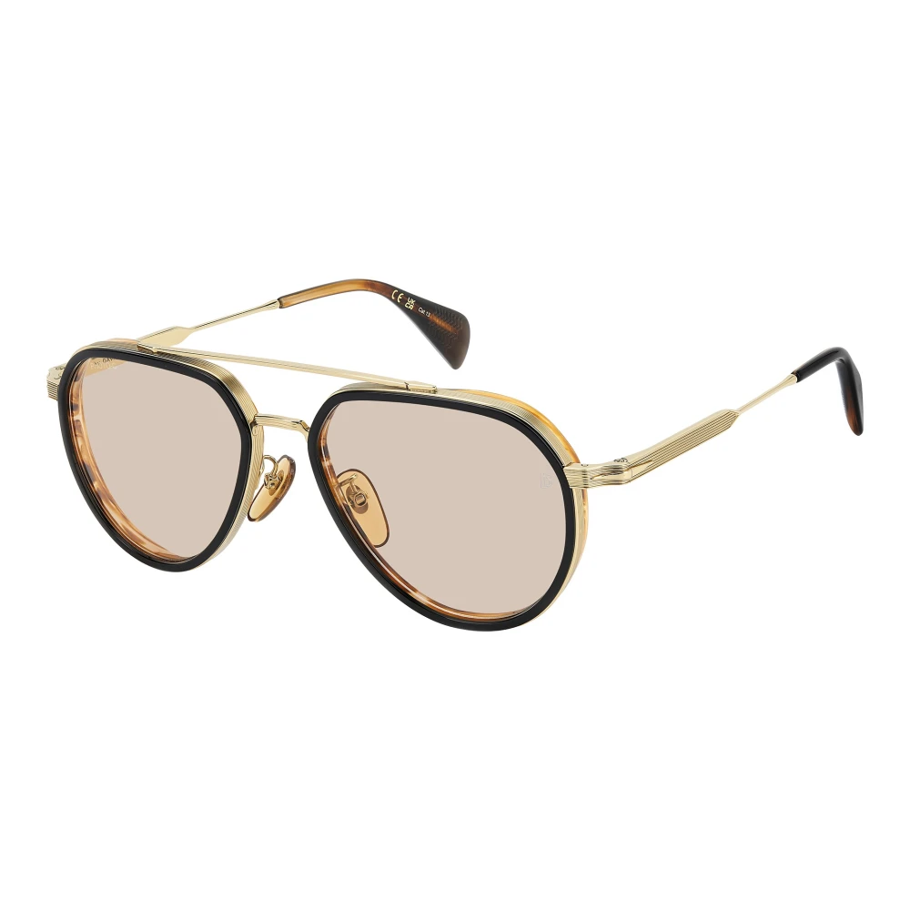 Eyewear By David Beckham Men's Yellow Sunglasses