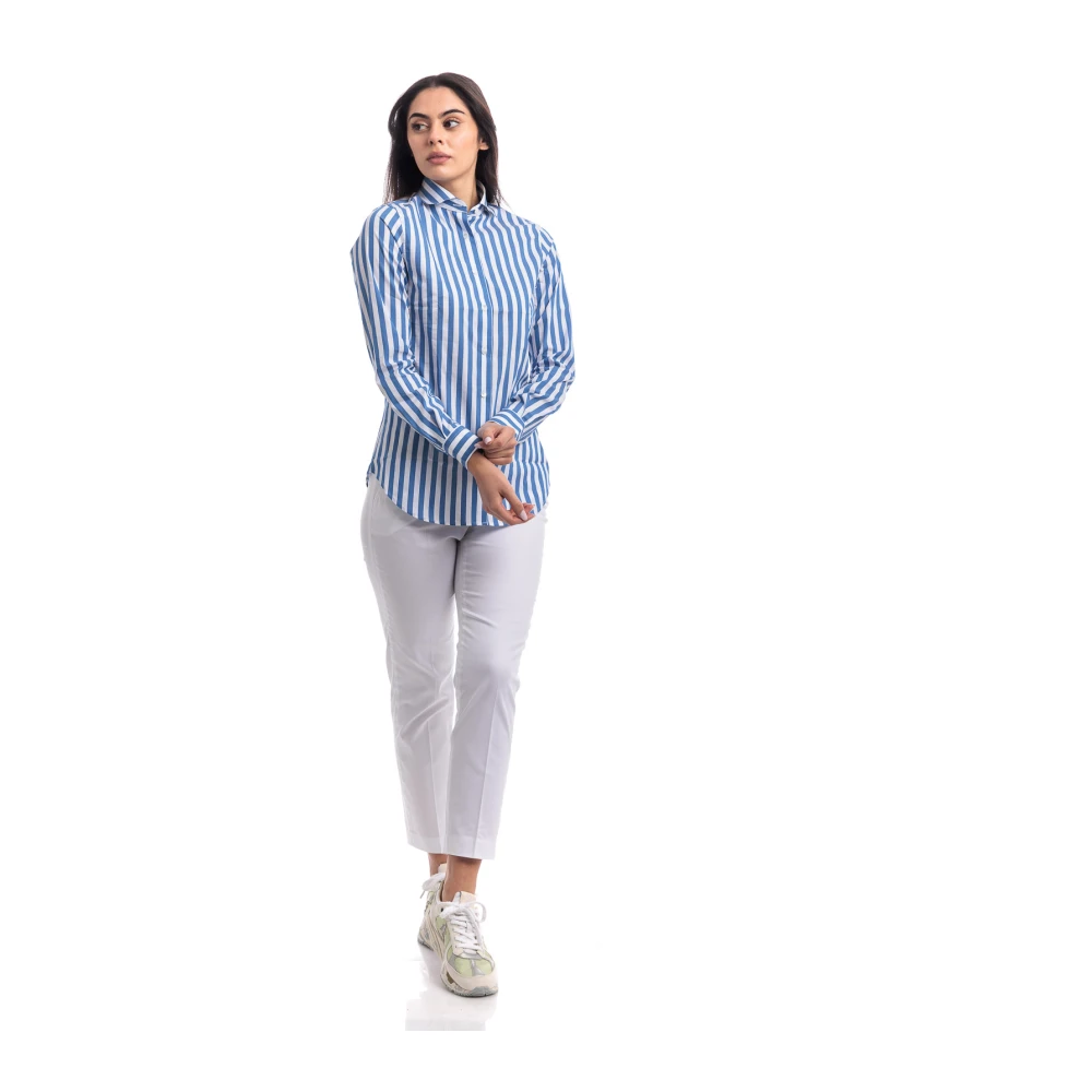Xacus Slim Fit Overhemd Multicolor Dames
