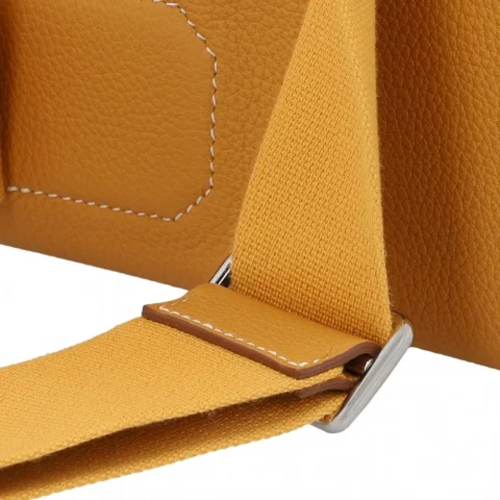 Hermès Vintage Pre-owned Leather shoulder-bags Brown Dames