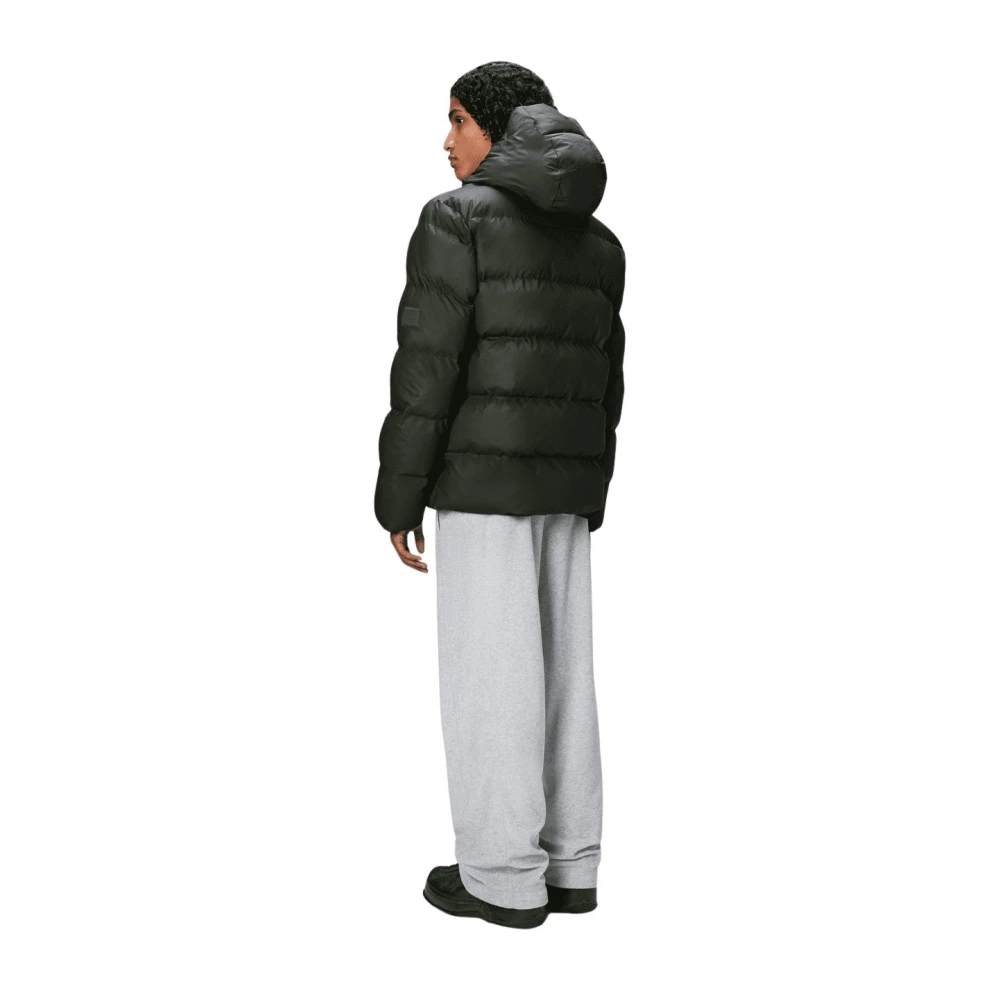 Rains Iconische Geïsoleerde Pufferjas Green Dames