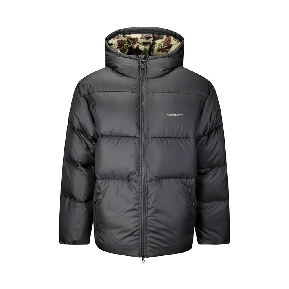 Carhartt WIP Zwart Camo Lichtgewicht Jas Black Heren
