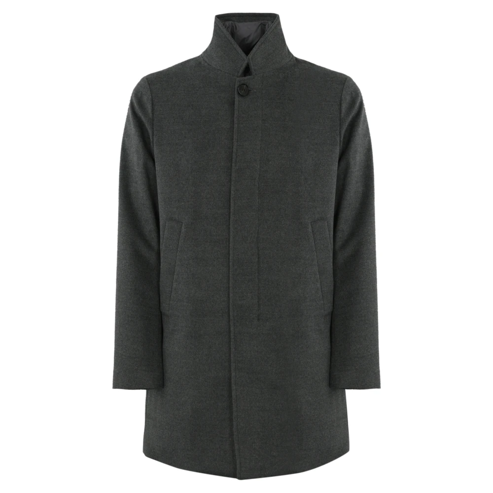 Duno Grijze Jas Cappotto Gray Heren