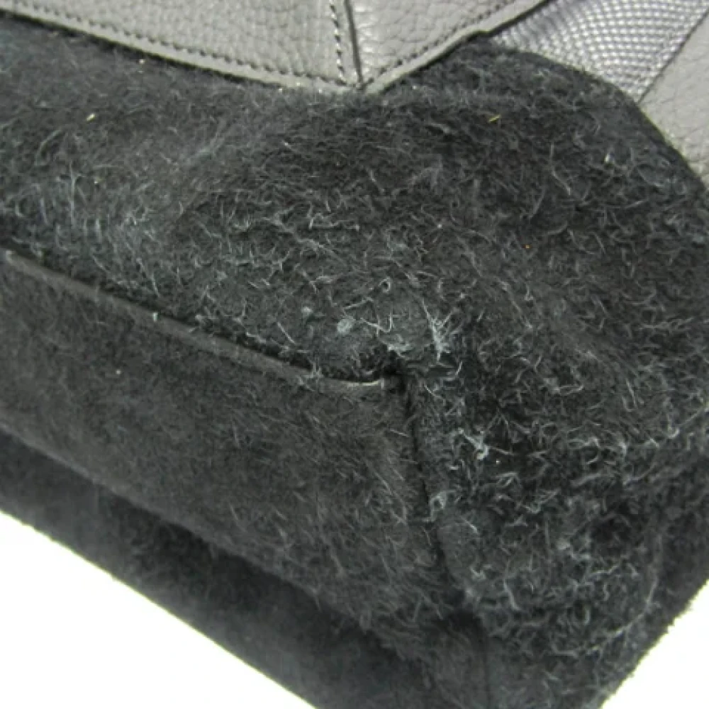 Coach Pre-owned Suede backpacks Gray Dames