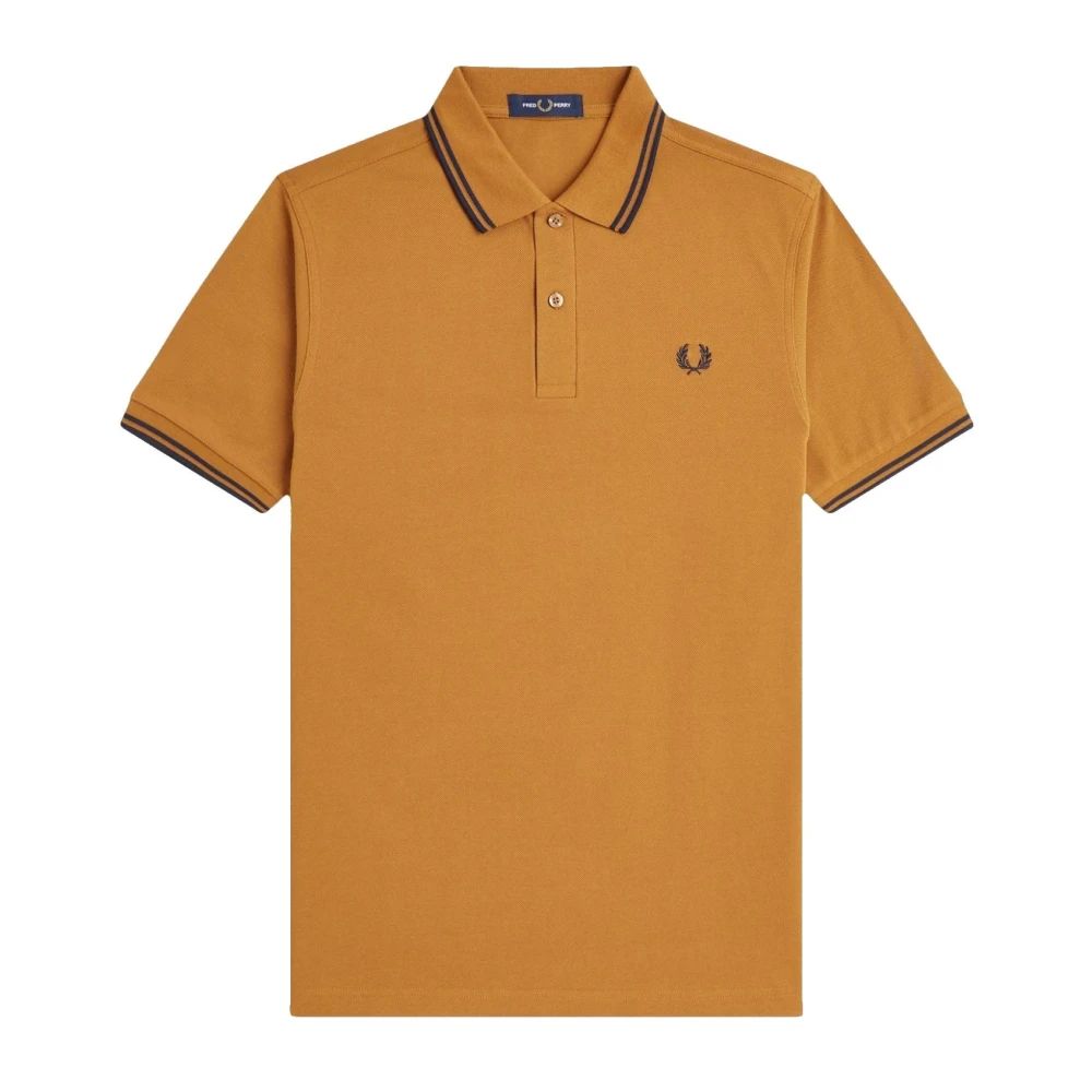 Fred Perry Men's Short Sleeve Twin Tipped Polo Shirt - D Caramel T86 - XL - Image 5