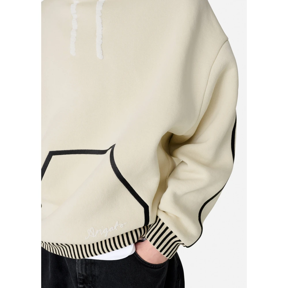 Axel Arigato Notion Relaxed Hoodie Beige Heren