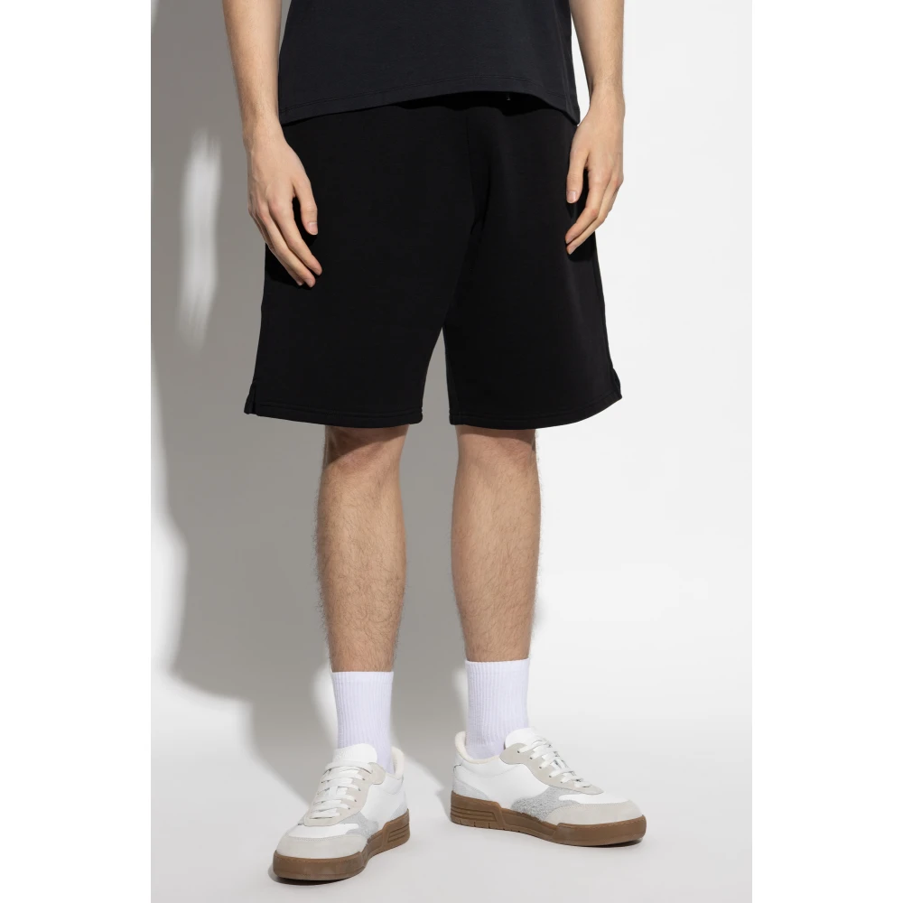 Ami Paris Logo shorts Black Heren