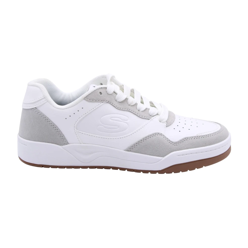 Skechers Cluedo Sneaker Heren Schoenen Wit