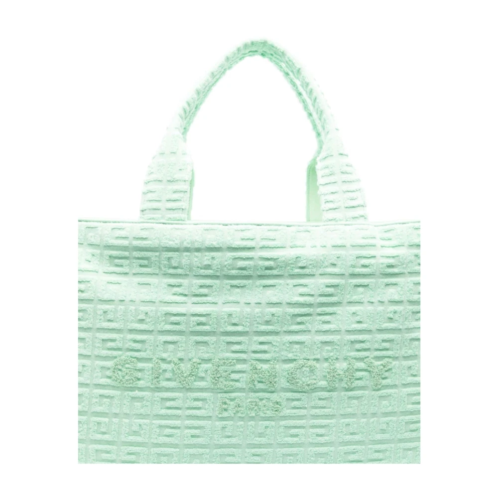 Givenchy Plage Capsule `G-Tote` Midi Shopping Bag Green Dames