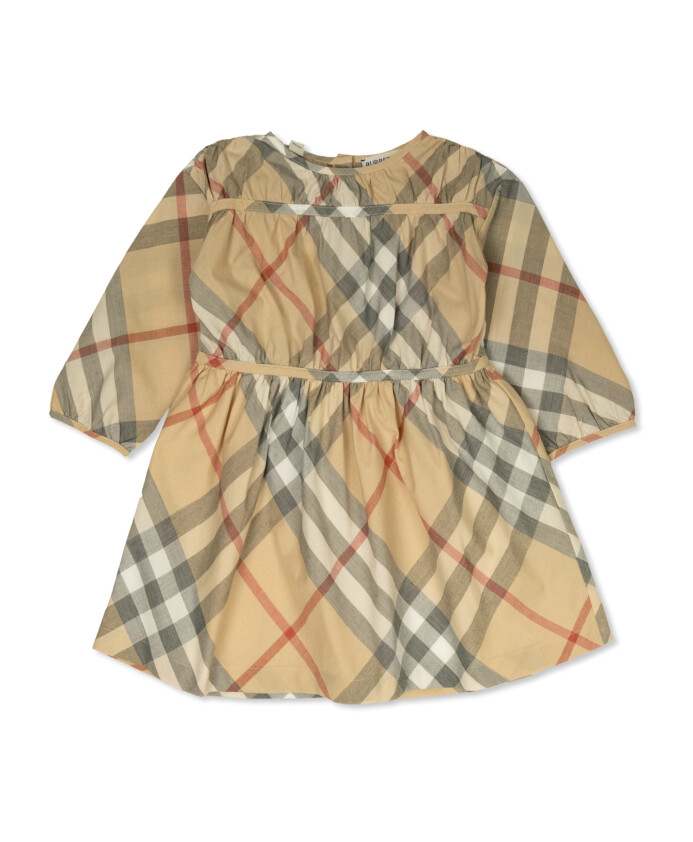 robe-en-coton-a-motif-carreaux
