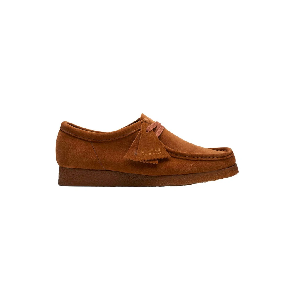 Clarks Men's Brown Wallabee Suede - Laced Shoes - 6 Uk - Shoes
