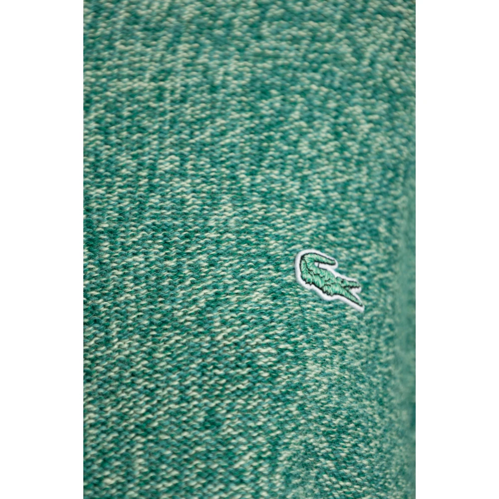 Lacoste Wollen trui Green Dames