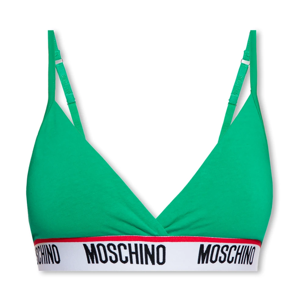 Moschino Beha met logo Green Dames