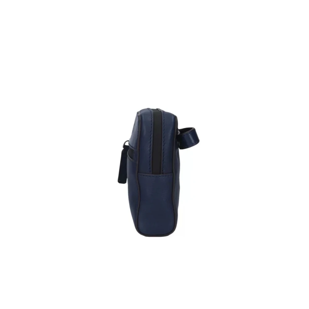 The Bridge Stijlvolle Clutch Tas Blue Heren