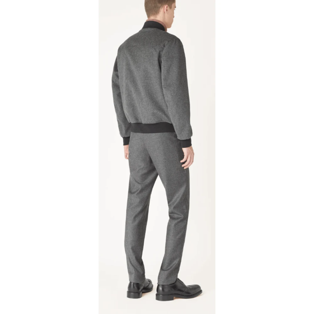 Loro Piana Kasjmier Grijs Bomberjack Gray Heren