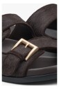 kvinnors-morkbruna-lader-slide-sandaler-med-justerbara-remmar