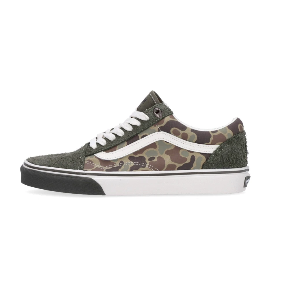 Vans Men's Multicolor Sneakers, 8 Uk, Grape Leaf Low-Top Sneaker With Flames