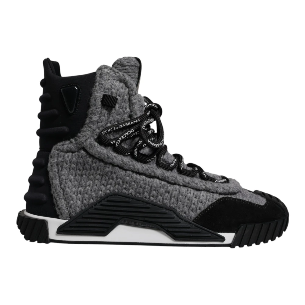 Dolce & Gabbana NS1 High Top Sneakers Dames Schoenen Zwart