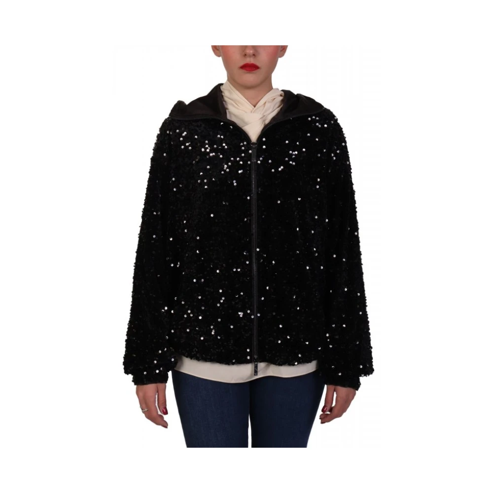 Emporio Armani Donna Nero Giacche, S, New,