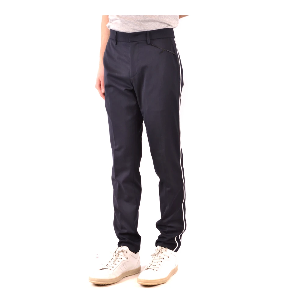 Paolo Pecora Trousers Blue Heren