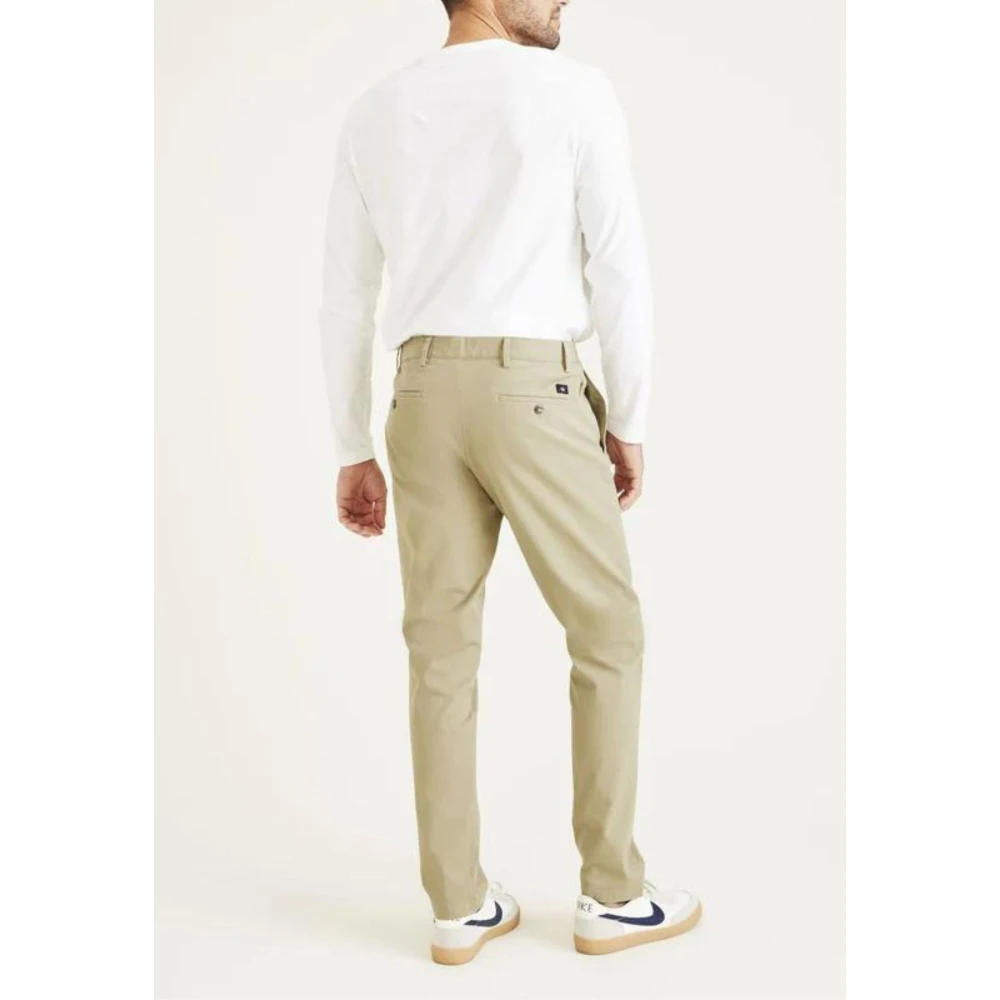 Dockers Smart Flex Alpha Herenbroek Beige Heren