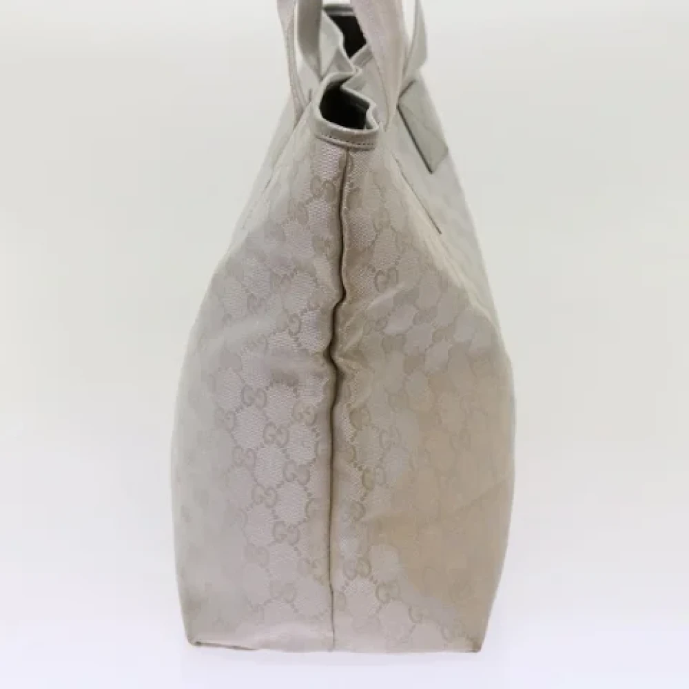 Gucci Vintage Pre-owned Canvas totes Gray Dames