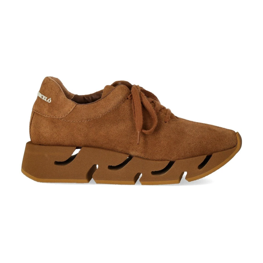 Paloma Barceló Pia Sneaker Dames Schoenen Bruin