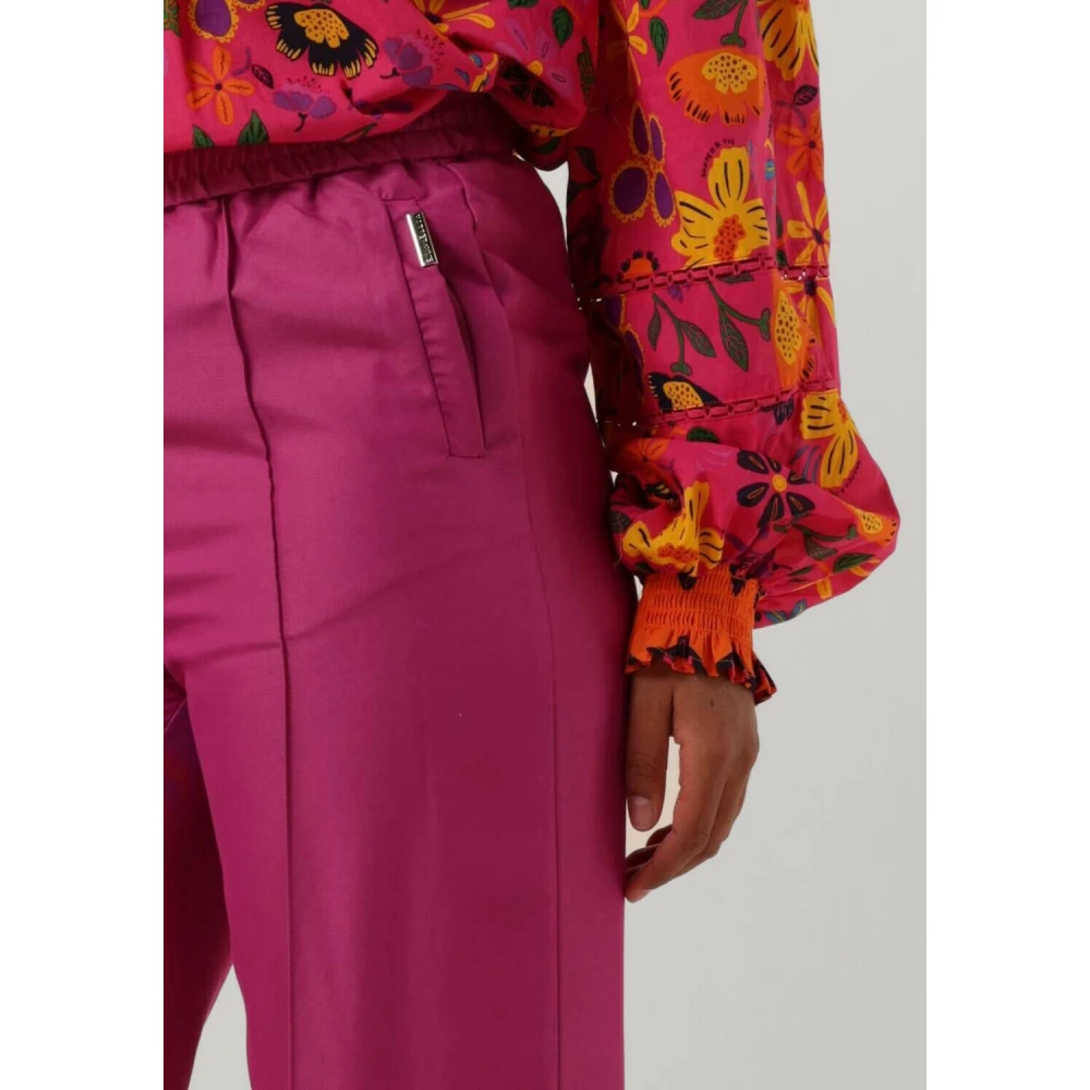 Harper & Yve Wijde Roze Broek Hana-Pa Pink Dames