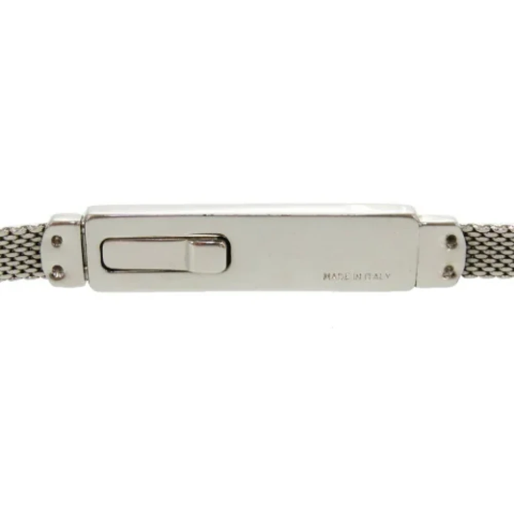 Gucci Vintage Pre-owned Silver belts Gray Dames