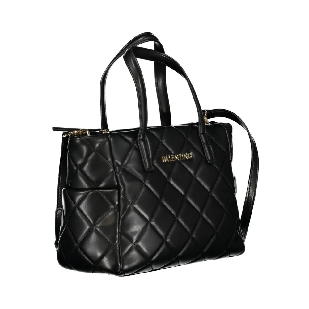 Valentino by Mario Valentino Zwarte Polyethyleen Handtas Black Dames