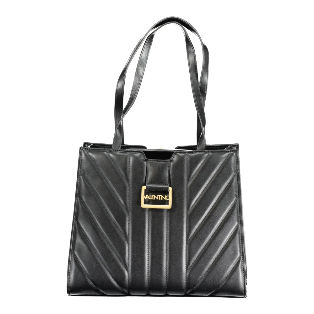 Valentino By Mario Valentino Women's Black Shoulder Bags, One Size, Shoulder Bag With Chain Strap