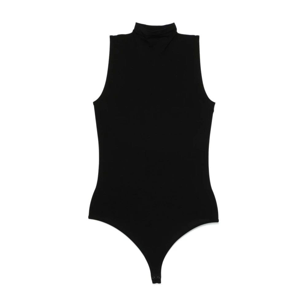 Wolford Women's Black Sleeveless High Neck Top