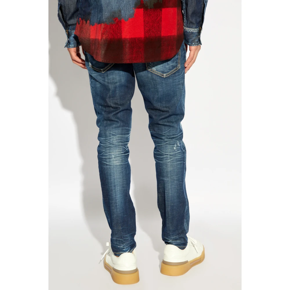 Dsquared2 Skater Jeans Blue Heren