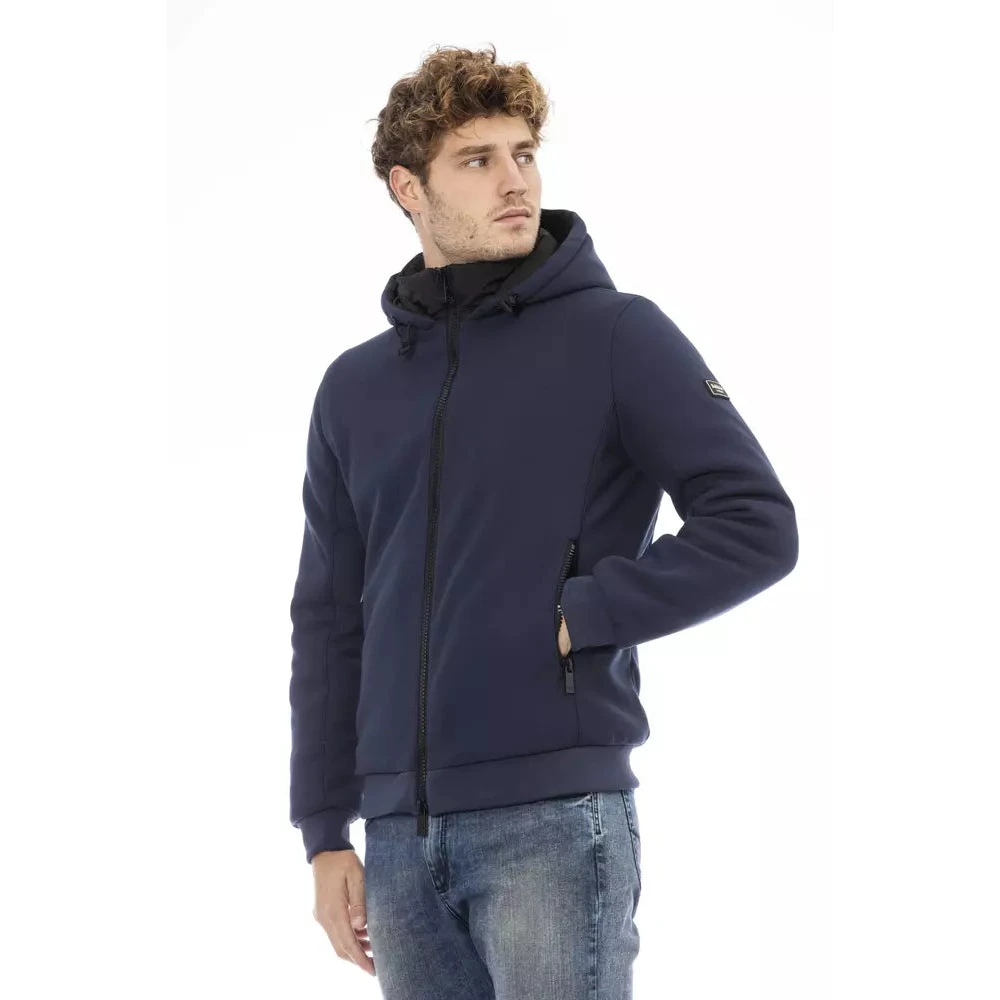 Baldinini Blauwe Polyester Herenjas Trend Blue Heren