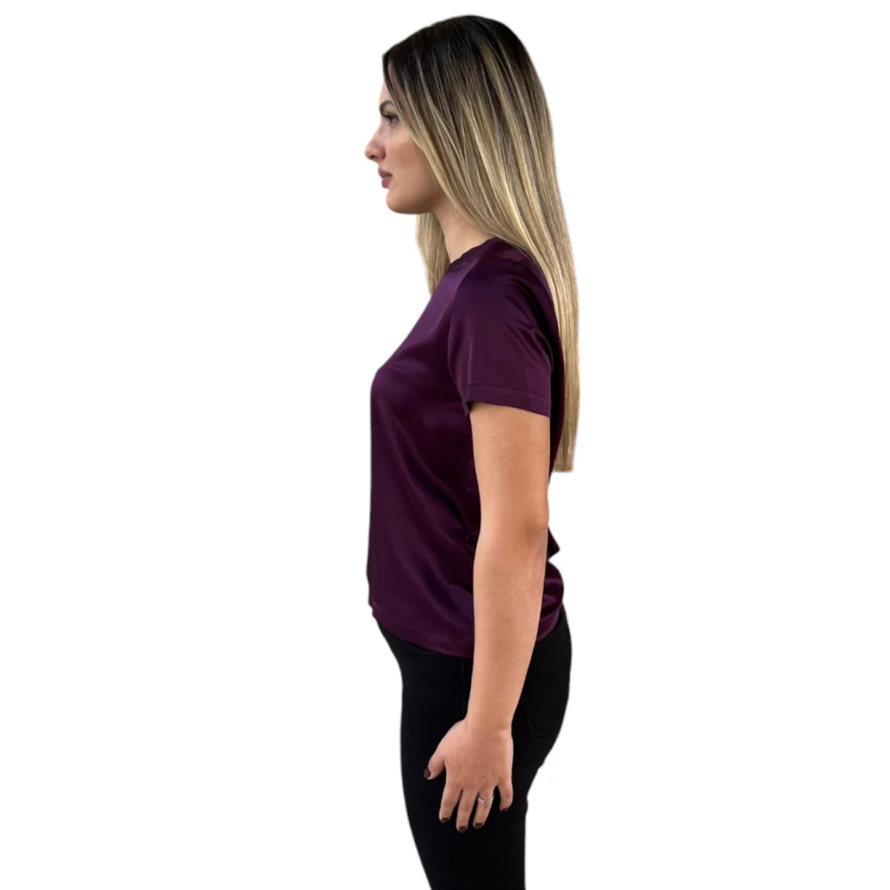 Liu Jo Elegante Blouse met Uniek Design Purple Dames
